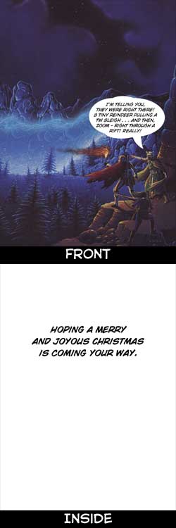 Ley Line Greeting Card